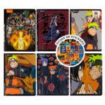 CUADERNO NORMA NARUTO, MEDIANO COSIDO (1 MATERIA) (1 LINEA – 100 HOJAS)
