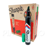 MARCADORES PERMANENTES SHARPIE 680 VERDE (SET DE 12 UND)