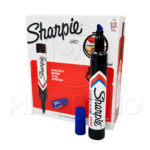 MARCADORES PERMANENTES SHARPIE 680 AZUL (SET DE 12 UND)
