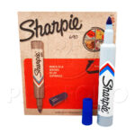 MARCADORES PERMANENTES SHARPIE 690 AZUL (SET DE 12 UND)