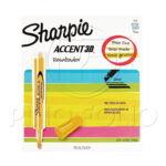 RESALTADOR ACCENT 3D SHARPIE NARANJA (SET DE 12 UND)