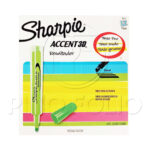 RESALTADOR ACCENT 3D SHARPIE VERDE (SET DE 12 UND)