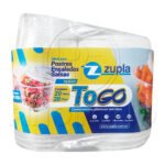 COMBO TOGO ZUPLA DESECHABLE (20 TINAS DE 8 ONZAS+TAPAS)